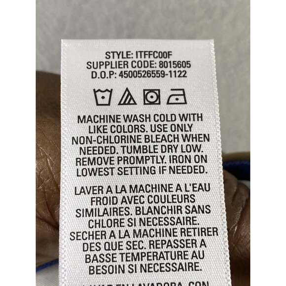 IZOD Boys Bi-Stretch Flat Front Stretch Dress Pant Medium Khaki Size 16 ITFFC00F - Picture 8 of 9